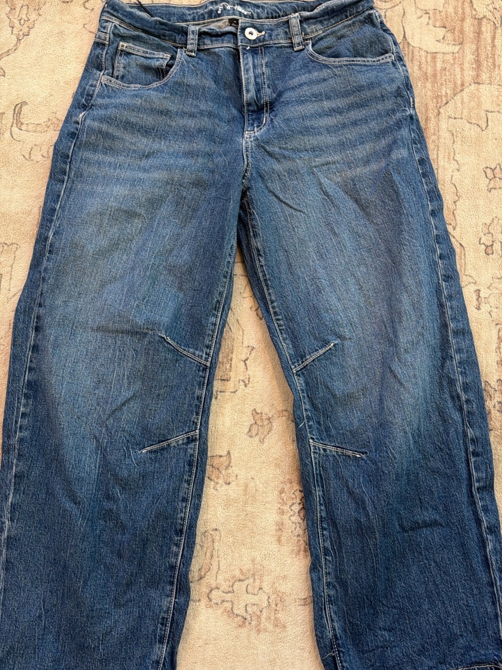 Girls barrel jeans